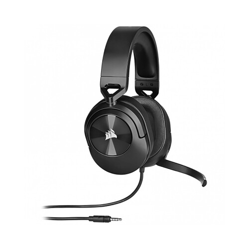 Auriculares gaming tipo diadema con cable y micrófono, CORSAIR HS55 Stereo.