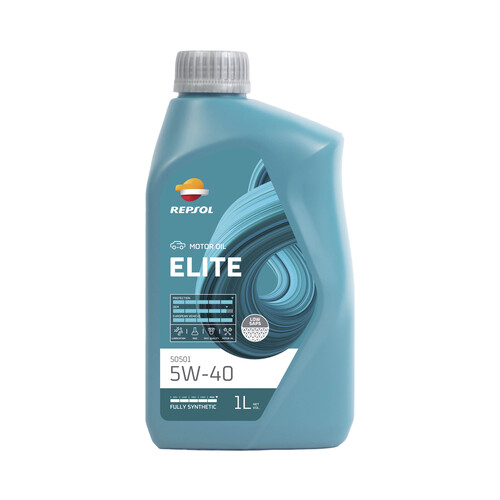 Tratamiento de aceite sintético para motores diésel, 1 litro, REPSOL Elite 50501.