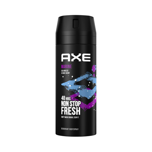 AXE Marine Desodorante en spray para hombre, con protección antitranspirante hasta 48 horas 150 ml.