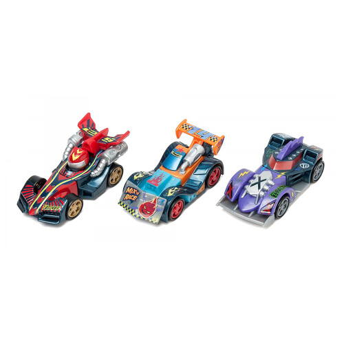 Pack de 3 coches T-Racers Mix N Race MAGICBOX