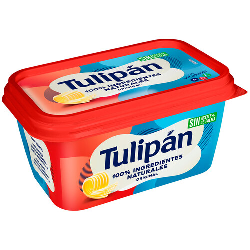 TULIPAN Materia grasa para untar vegetal 59% 400 g.