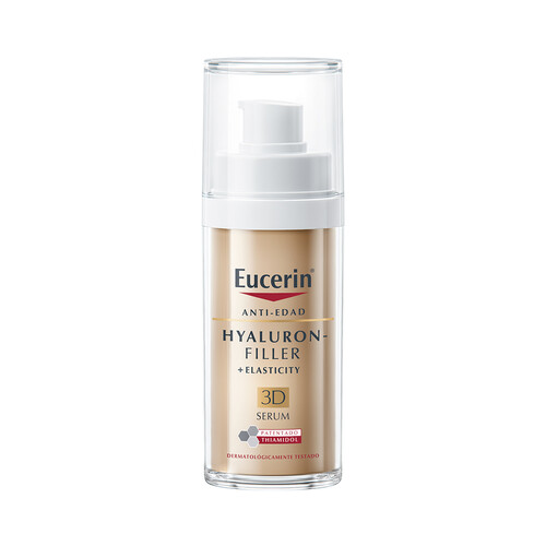 EUCERIN Sérum antiedad que además mejora la elasticidad de la piel EUCERIN Hyaluron filler elasticity 3 D 30 ml.