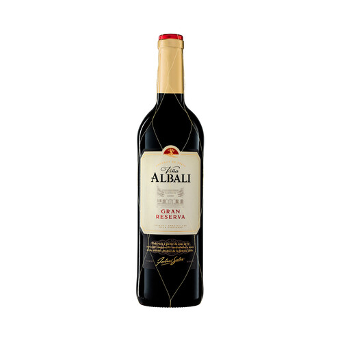 VIÑA ALBALI  Vino tinto gran reserva con D.O. Valdepeñas botella 75 cl.