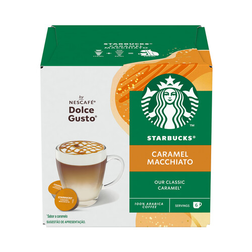 STARBUCKS Café en cápsulas Caramel Macchiato 12 uds. 