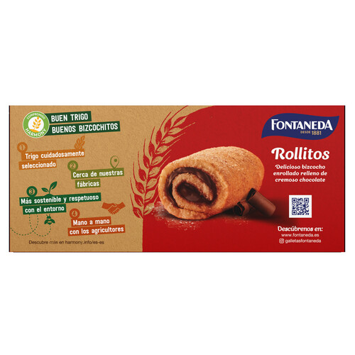 FONTANEDA Rollito Bizcocho 150 g.