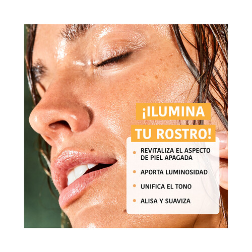 IROHA NATURE Mascarilla facial efecto peeling con papaya y ácidos frutales.