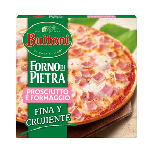 Pizza Fresca Jamón y Queso sin gluten, sin Lactosa - Casa Tarradellas - 420  g