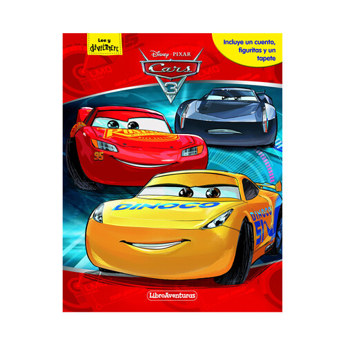 Cars 3, Libroaventuras, VV.AA. Género: infantil. Editorial Disney.