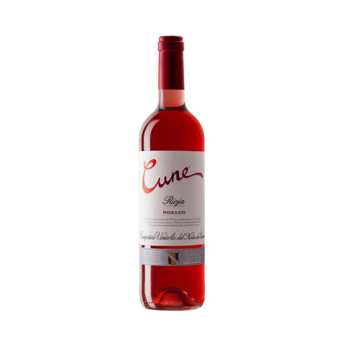 CUNE  Vino rosado con D.O. Ca. Rioja botella 75 cl.