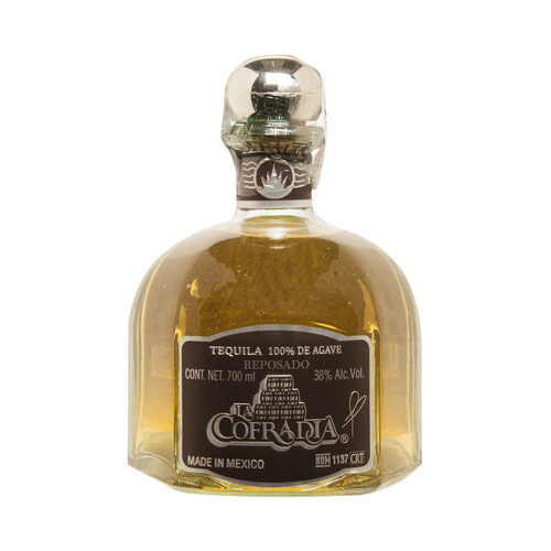 LA COFRADÍA Tequila reposado botella de 70 cl.