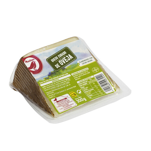 AUCHAN Queso de oveja curado 300 g. Producto Alcampo