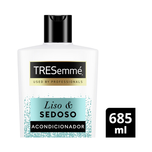 TRESEMMÉ Liso & sedoso Acondicionador con proteína de seca y aceite de argán, para cabellos secos o encrespados 685 ml.