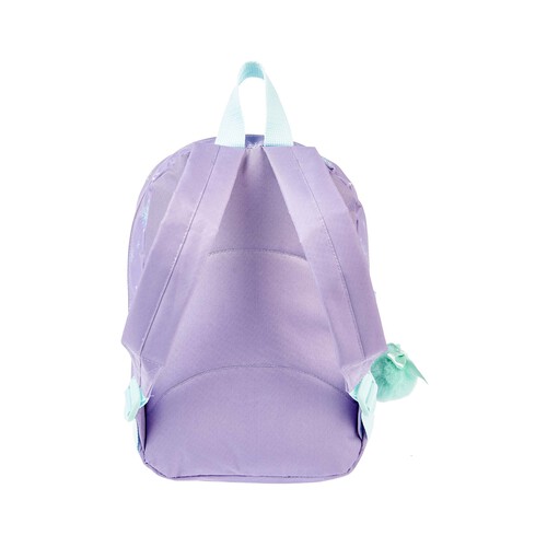 Mochila 3D FROZEN, 1 compartimento, color morado, ALCAMPO.