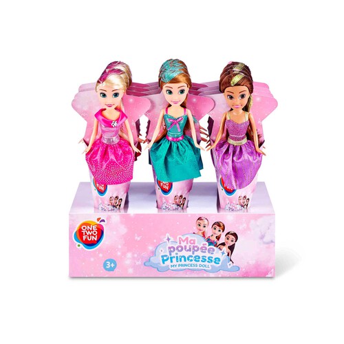 Princesas En Cono 2099 Cm ONE TWO FUN ALCAMPO