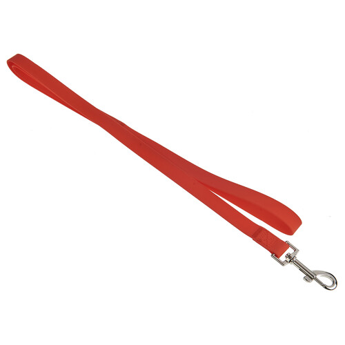 PRODUCTO ALCAMPO Correa de 2 cm. roja para perro 1.5 m.