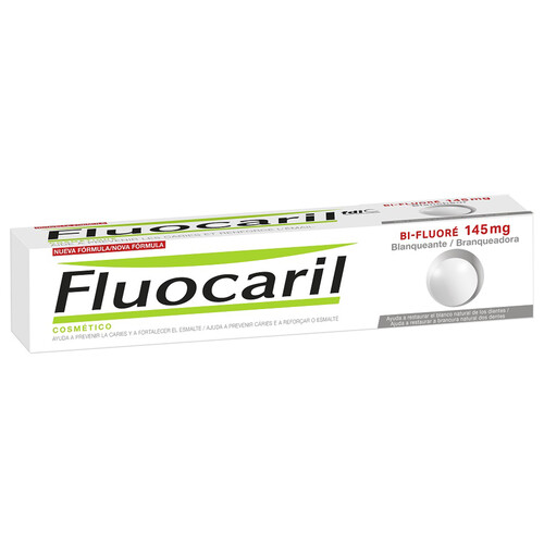 FLUOCARIL Pasta de dientes bi-fluor (145 mg) blanqueante y anti caries FLUOCARIL 75 ml.