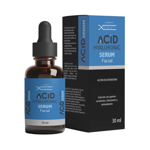 XENSIUM Serum facial rejuvenecedor con ácido Hialurónico 30 ml.