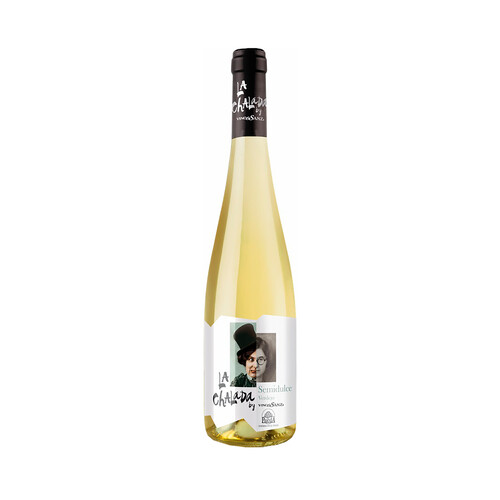 Vino blanco verdejo semidulce LA CHALADA D.O Rueda botella de 75 cl.