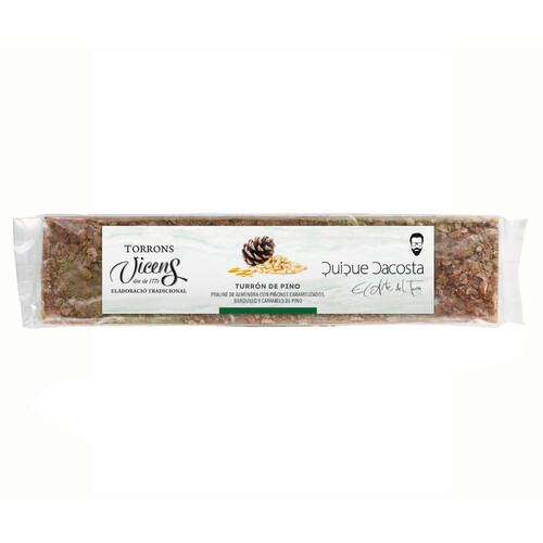 VICENS Turrón de pino Quique Dacosta 300 g.