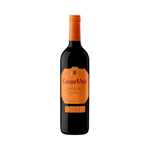 CAMPO VIEJO  Vino tinto reserva con D.O. Ca. Rioja botella 75 cl.