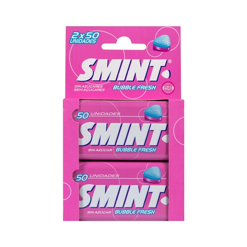 SMINT Caramelos SMINT BUBBLEFRESH 2x35 g.