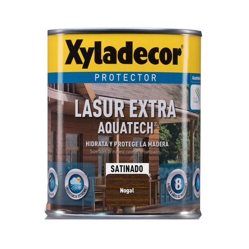 Protector satinado para madera, exterior, XYLADECOR, 750ml.