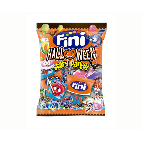 FINI Chucherías goma scary party halloween fini 180 g.