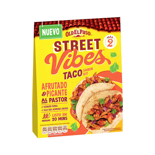 OLD EL PASO Street vibes Combo Kit de tacos 90 g  