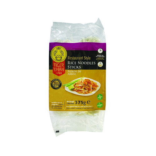 TIGER KHAN Noodles de arroz TIGER KHAN 375 g.