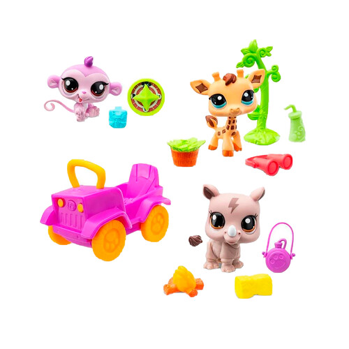 Pack de juegos safari varios modelos, LITTLEST PET SHOP