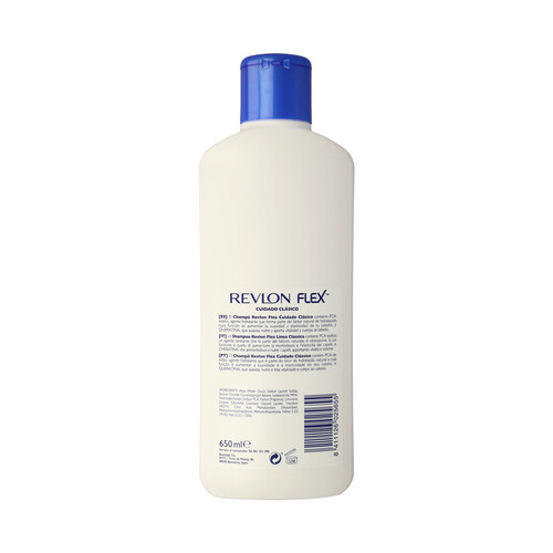 FLEX Champú con keratina, para todo tipo de cabellos FLEX de Revlon 650 ml.