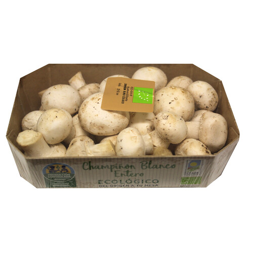 ALCAMPO CULTIVAMOS LO BUENO ECOLÓGICO Champiñón blanco ecológico  250 g.