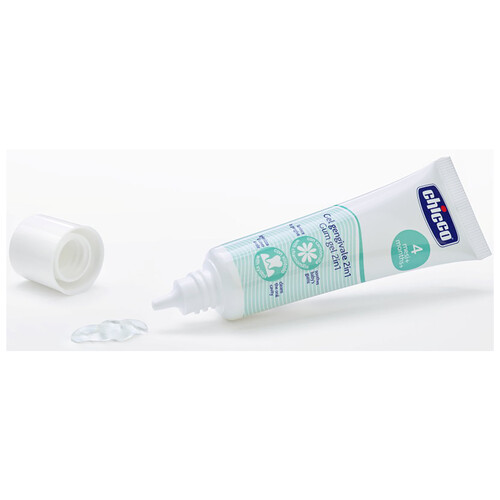 CHICCO Gel gingival 2 en 1 a partir de 4 meses 30 ml.