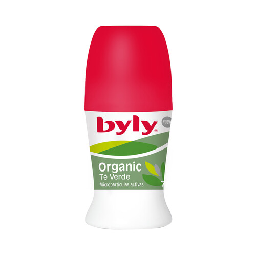 BYLY Desodorante roll-on para mujer, con microparticulas activas BYLY 50 ml.