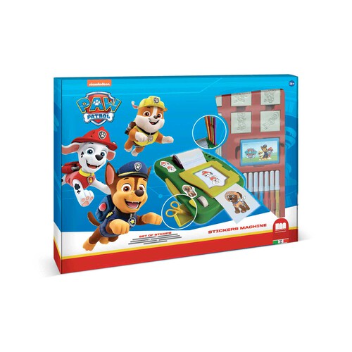 MULTIPRINT  Maquina De Pegatinas + Accesorios Paw Patrol