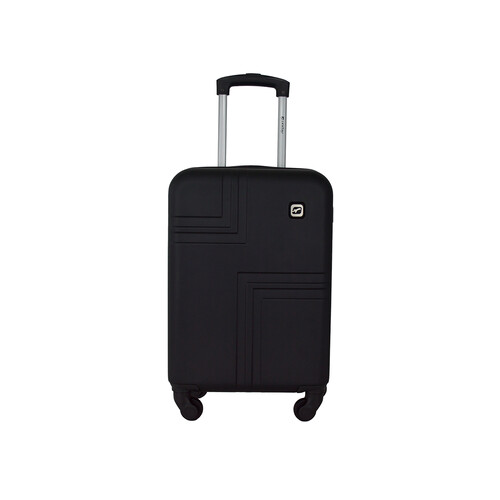 Trolley rígida AIRPORT ALCAMPO, 53cm 4R negro.