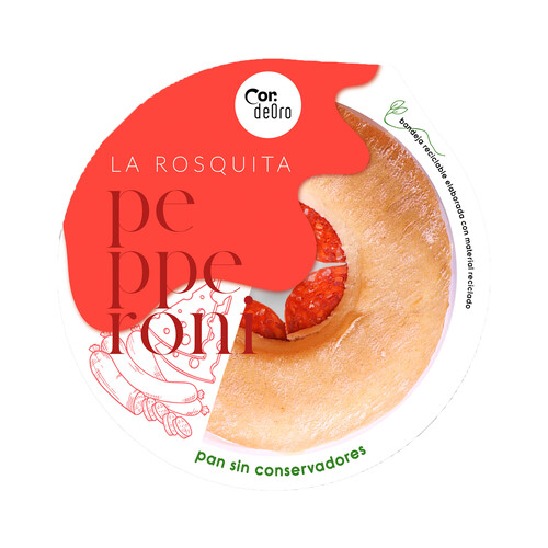 DEORO Rosquita de pepperoni 190 g.