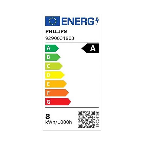 Bombilla Led E27, 7,3W=100W, luz neutra 4000K, 1535lm, PHILIPS.