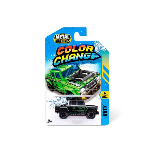 Coche Color Change Metal Machines Pack 1 Vehiculo +4 años