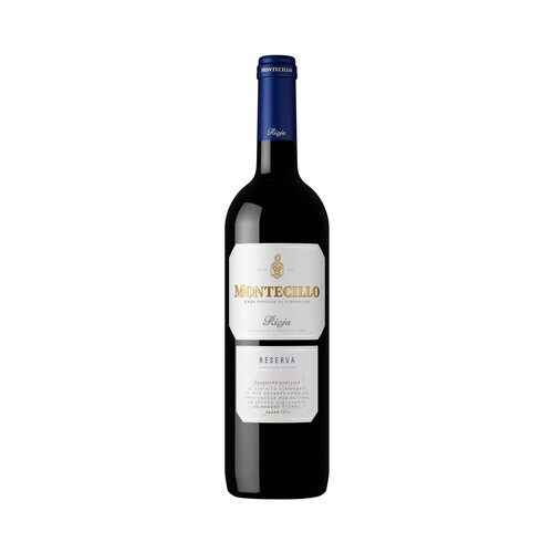 MONTECILLO Vino tinto reserva con D.O. Ca. Rioja botella 75 cl.