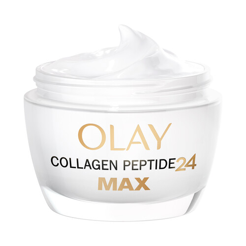 OLAY Collagen peptide 24 max Crema facial de día sin perfume y con péptido de Colágeno y Niacinamida 50 ml.