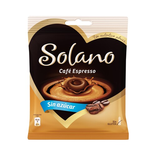 SOLANO Caramelos con sabor café expresso SOLANO 99 g.