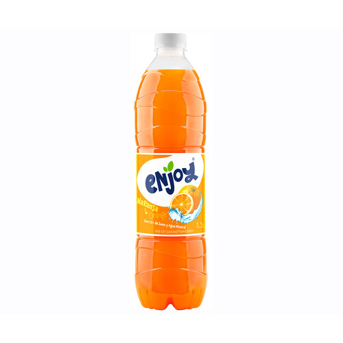 ENJOY Refresco de naranja botella 1,5 l.