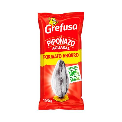 GREFUSA Pipas El Piponazo al punto de sal 195 g.