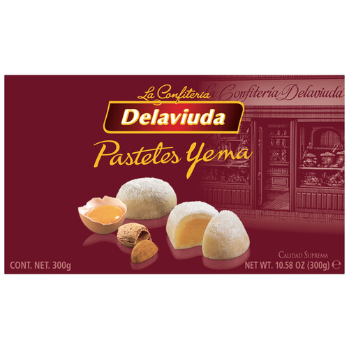 DELAVIUDA Pasteles de yema suprema 300 g.