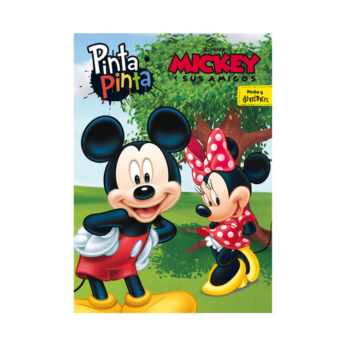 Pinta, pinta, Mickey y sus amigos, VV.AA. Género: infantil. Editorial Disney Libros.