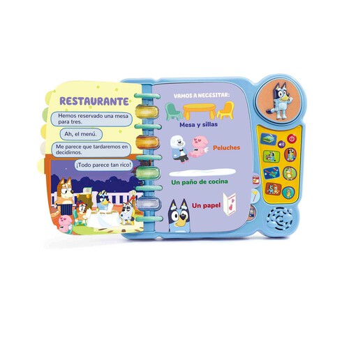 Libro de juegos educativo de Bluey VTECH