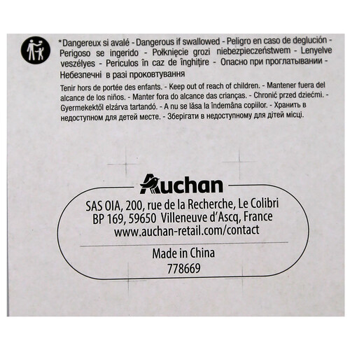 Pack de 8 pilas de litio de botón, 3V, 4 x 2032, 2 x 2025, 2 x 2016, PRODUCTO ALCAMPO.