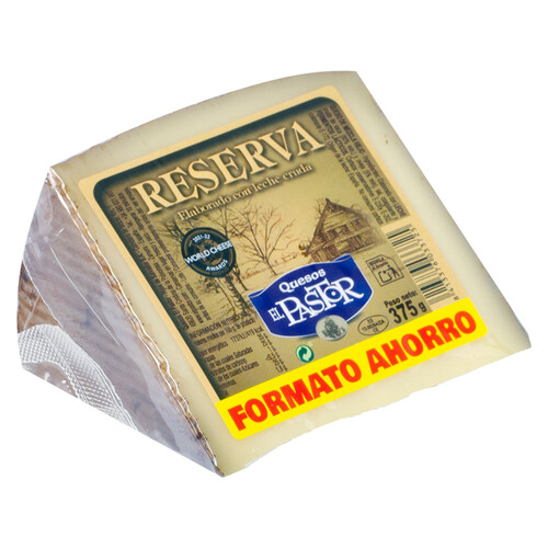 EL PASTOR Queso mezcla reserva viejo EL PASTOR cuña de 375g.