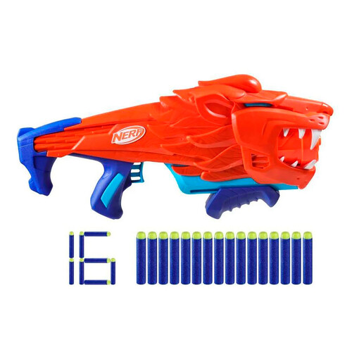 Lanzador NERF Junior Wild Lionfury, +6 años.